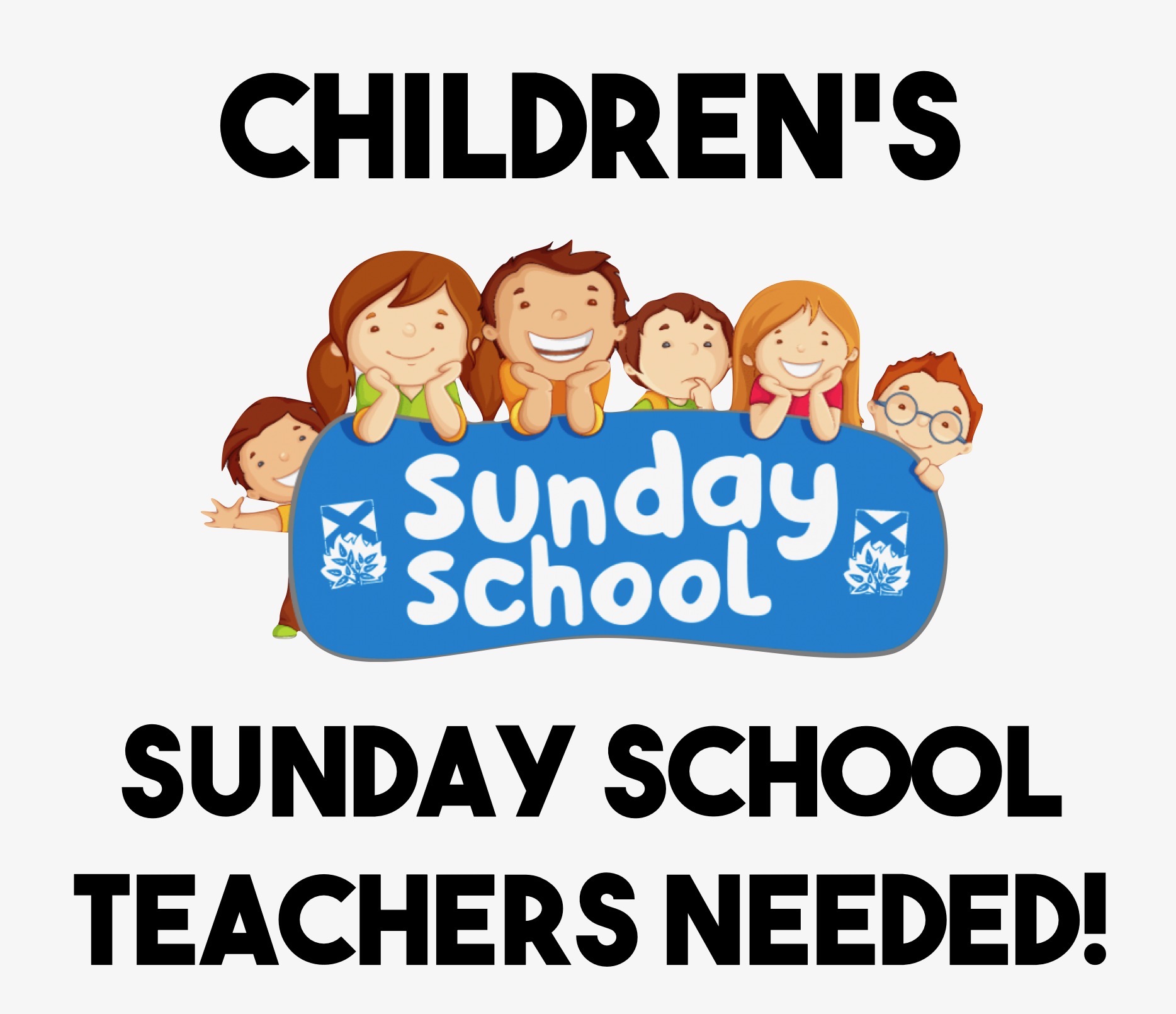 Childrens Sunday School Volunteer Opportunities
